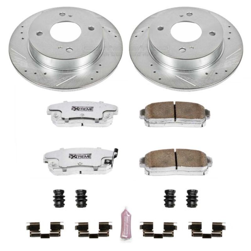 Power Stop 01 - 02 Infiniti G20 Rear Z26 Street Warrior Brake Kit - My Store