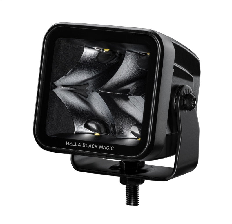 Hella Universal Black Magic 3.2in L.E.D. Cube Kit - Spot Beam - My Store