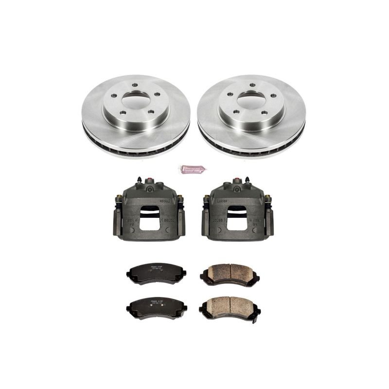Power Stop 02 - 07 Buick Rendezvous Front Autospecialty Brake Kit w/Calipers - My Store