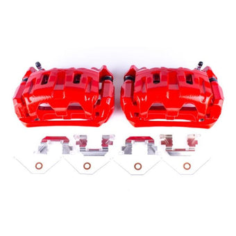 compare product Power Stop 11-17 Honda Odyssey Front Red Calipers w/Brackets - Pair