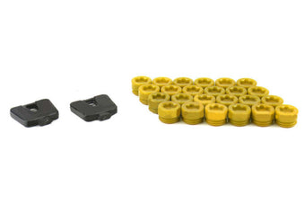 compare product Wheel Mate SR45R Caps Set of 20 - Yellow