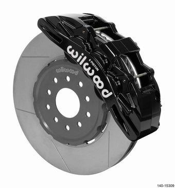 compare product Wilwood SX6R Front Brake Kit 14in GT Slotted Black 05-13 Chevy Corvette