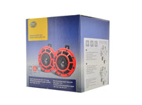 Hella Supertone Horn Kit 12V 300/500HZ Red (003399803 = 003399801) - My Store