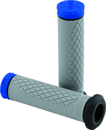 compare product ProTaper Tri Density Full Diamond ATV Grips - Blue