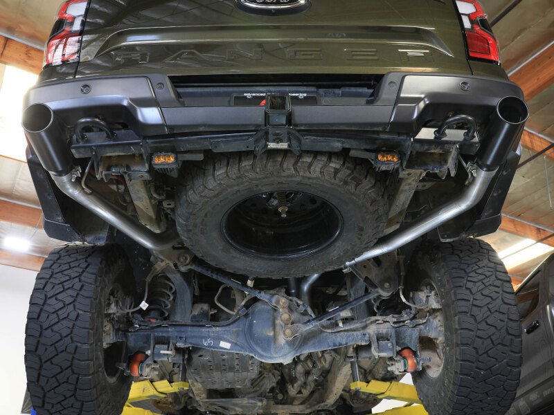 aFe Vulcan Series 3in 304SS Cat - Back Exhaust 24 - 25 Ford Ranger Raptor V6 - 3.0L (tt) w/ Black Tips - My Store