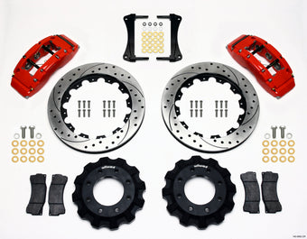compare product Wilwood TC6R Front Kit 16.00in Drilled Red 1999-2014 GM Truck/SUV 1500
