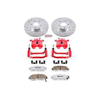 compare product Power Stop 99-04 Acura RL Front Z26 Street Warrior Brake Kit w/Calipers