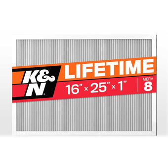 compare product K&N HVAC Filter 16 X 25 X 1 Merv 8