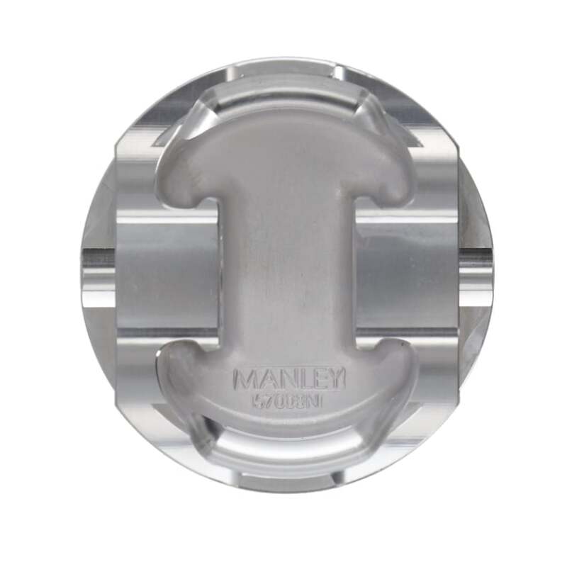 Manley Ford 3.7L Cyclone 3.760in Bore 1.239in Comp Height +2.0cc Dish Piston Set - Extreme Duty - My Store