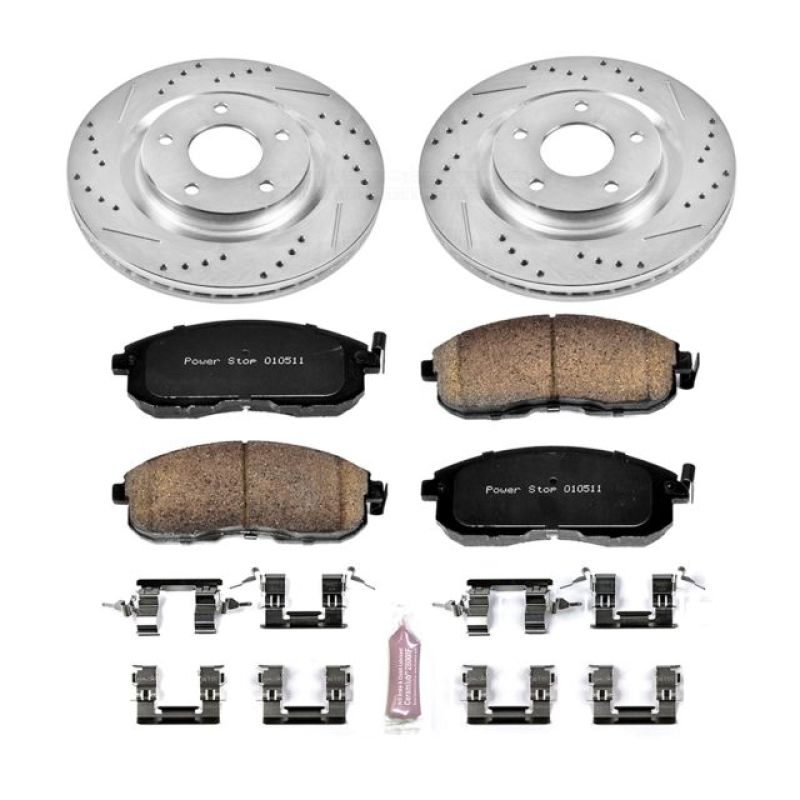 Power Stop 11 - 17 Nissan Juke Front Z23 Evolution Sport Brake Kit - My Store