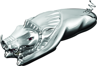 compare product Kuryakyn Wild Boar Fender Ornament Chrome