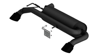 compare product Borla 21-22 Ford Bronco 2.7L V6 4WD ATAK Axle Back Exhaust w/ Black Coated Tips