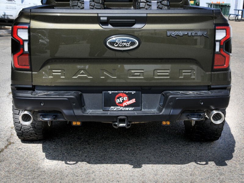 aFe 24 - 25 Ford Ranger Raptor Vulcan Series 3in 304 SS Cat - Back Exhaust w/ Polished Tips - My Store