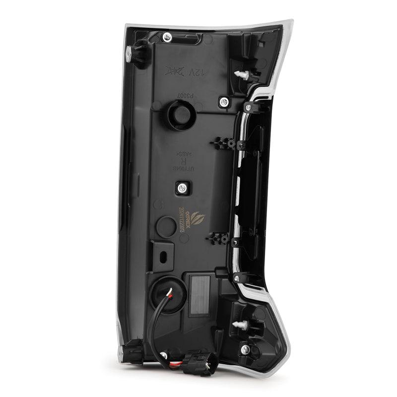 AlphaRex 24 - 25 Toyota Tacoma NOVA - Series LED Prismatic Tail Lights - Black Red - My Store