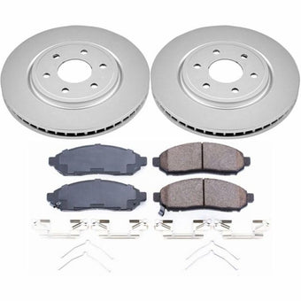 compare product Power Stop 2019 Nissan Frontier Front Z17 Evolution Geomet Coated Brake Kit