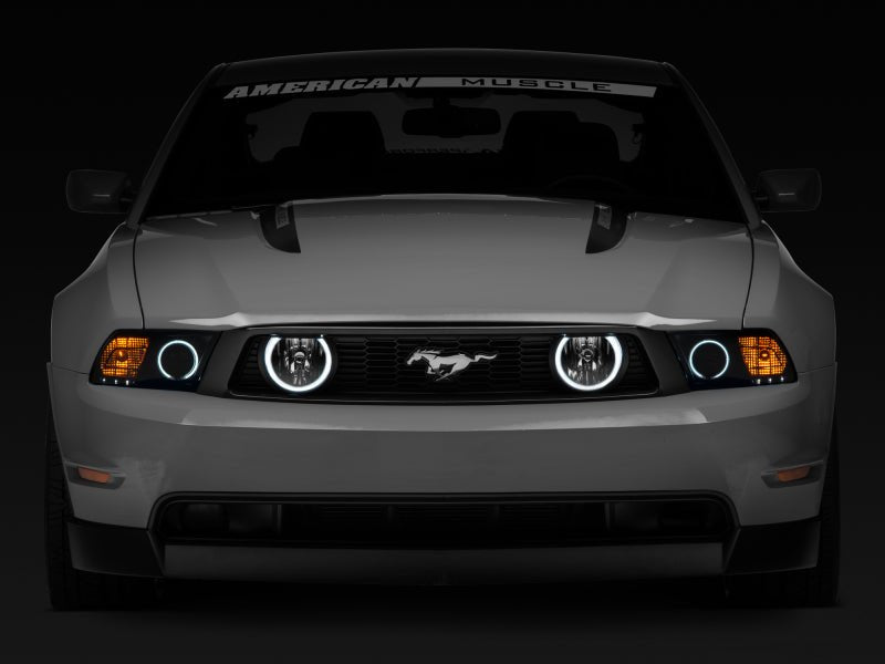 Raxiom 05 - 12 Ford Mustang GT LED Halo Fog Lights (Chrome) - My Store