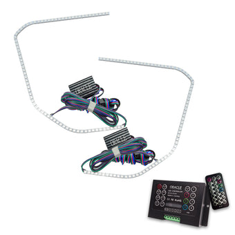 compare product Oracle GMC Yukon 15-20 Halo Kit - ColorSHIFT w/ 2.0 Controller