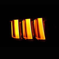 AlphaRex 15 - 23 Ford Mustang NOVA - Series Prismatic LED Tail Lights Alpha - Black - My Store