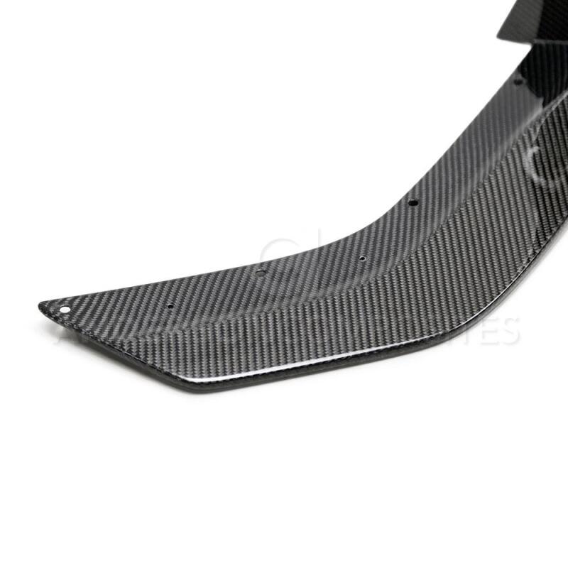 Anderson Composites 2020 Ford Mustang/Shelby GT500 Carbon Fiber Front Splitter Wickers - My Store