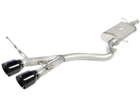 aFe MACHForce XP Exhaust 304SS Cat - Back w/ Black Tips 2008 VW Golf R32 V5 3.2L - My Store