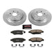 Power Stop 10 - 16 Cadillac SRX Rear Z23 Evolution Sport Brake Kit - My Store