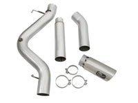 aFe Atlas Exhaust 5in DPF - Back Aluminized Steel w/ Polished Tips 16 - 17 GM Diesel Truck V8 - 6.6L (td) - My Store