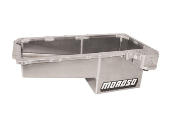 compare product Moroso GM LS/16-Up COPO Camaro (w/Rear Sump & -16An Pick Up) Wet Sump 7qt 7.5in Aluminum Oil Pan