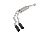 aFe Rebel 3in 409 SS Cat - Back Exhaust 2021 Ford F - 150 V6 2.7L/3.5L (tt)/V8 5.0L w/ Black Tips - My Store