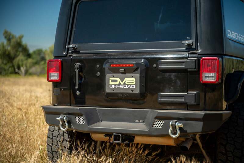 DV8 Offroad 07 - 18 Jeep Wrangler JK Spare Tire Delete - My Store