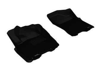 compare product 3D MAXpider 2009-2015 Nissan Titan King/Crew Cab Kagu 1st Row Floormat - Black