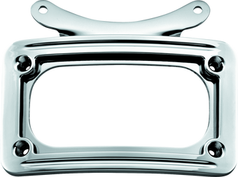 compare product Kuryakyn Curved License Plate Frame Chrome