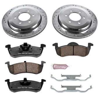 compare product Power Stop 07-17 Ford Expedition Rear Z36 Truck & Tow Brake Kit