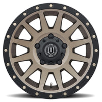 ICON Compression 17x8.5 5x150 25mm Offset 5.75in BS 110.1mm Bore Bronze Wheel - My Store