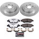 Power Stop 10 - 16 Cadillac SRX Rear Z26 Street Warrior Brake Kit - My Store