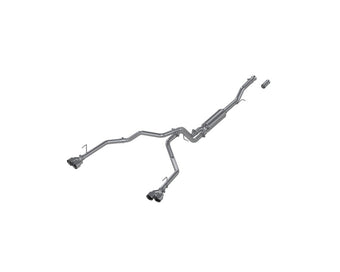 compare product MBRP 21-24 Chevrolet Suburban XL 5.3L 3in Aluminized 2.5in Dual Split Carbon Fiber Cat-back