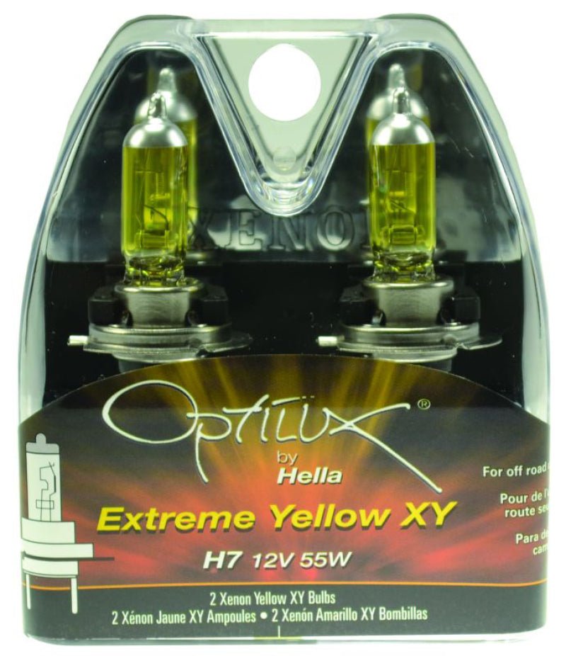 Hella Optilux H7 12V/55W XY Xenon Yellow Bulb - My Store