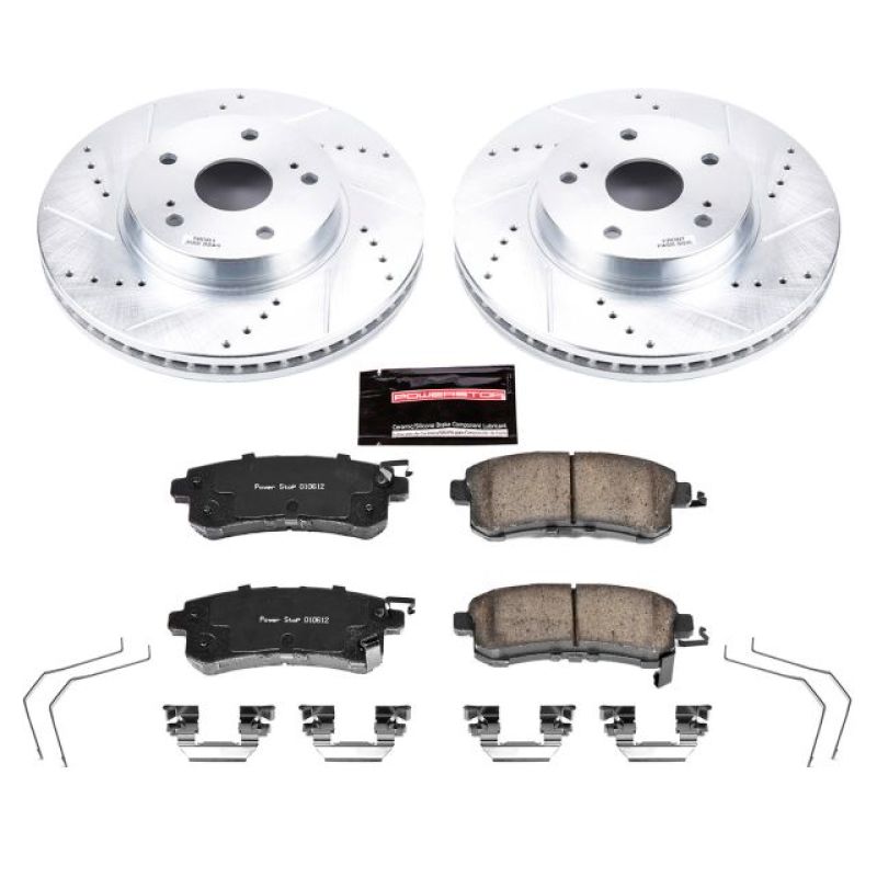 Power Stop 15 - 18 Subaru Legacy Front Z23 Evolution Sport Brake Kit - My Store