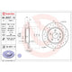 Brembo OE 2015 Chevrolet Cruze Drilled Xtra Brake Disc - Rear - My Store