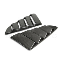 Anderson Composites 2015 - 2017 Ford Mustang Type - V Style Window Louvers - Vented - My Store