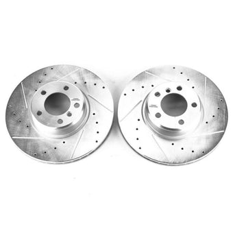 compare product Power Stop 14-16 BMW 228i Front Evolution Drilled & Slotted Rotors - Pair