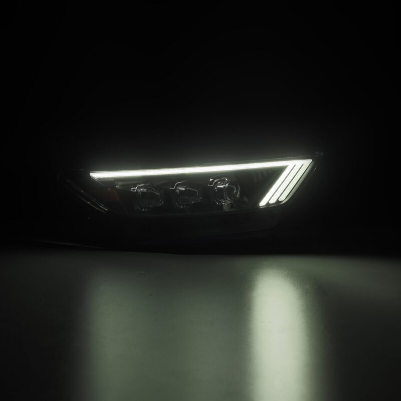AlphaRex 15 - 17 Ford Mustang NOVA Series LED Projector Headlights Blk - My Store