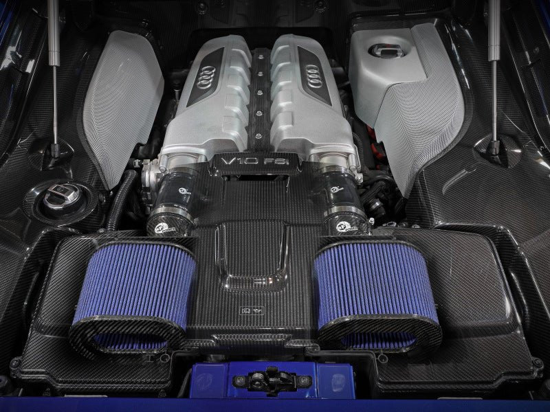 aFe 15 - 21 Lamborghini Huracan V10 - 5.2L Track Series Intake System w/ Pro 5R Filter - My Store