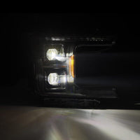 AlphaRex 18 - 20 Ford F - 150 (Req. Conv F150 w/Stock LED) LUXX LED Proj HL Blk Actv Lgt Seq Sig SB DRL - My Store