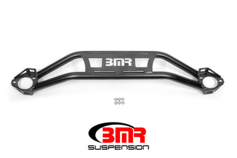 compare product BMR 08-18 Dodge Challenger Front Strut Tower Brace - Black Hammertone (Twin Tube Design)