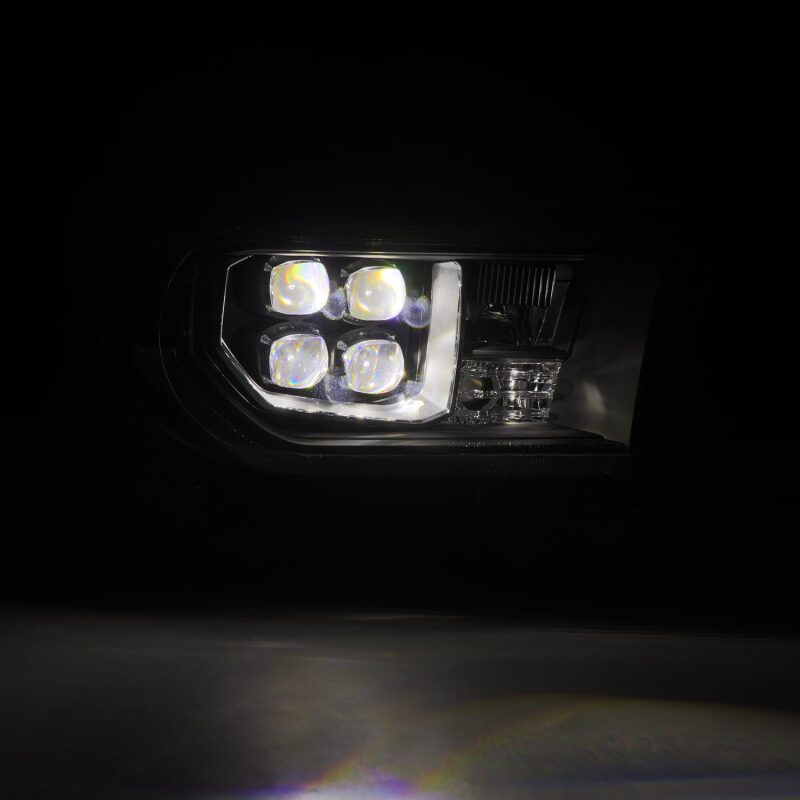 AlphaRex 07 - 13 Toyota Tundra / 08 - 17 Sequoia NOVA LED Proj HL Black w/Actv Light Seq. Sig + DRL - My Store