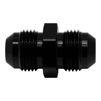 compare product DeatschWerks 8AN Male Flare to 8AN Male Flare Coupler - Anodized Matte Black