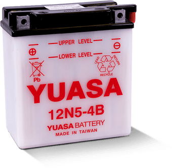 compare product Yuasa 12N5-4B Conventional 12-Volt Battery