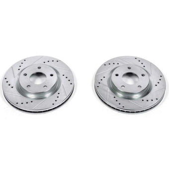 compare product Power Stop 08-13 Nissan Rogue Front Evolution Drilled & Slotted Rotors - Pair