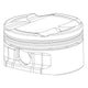 CP Piston & Ring Audi 2.0L/2.5L TSI 22mm Pin 83.5mm (+1.0mm Oversize) 9.5:1 - Set of 5 - My Store
