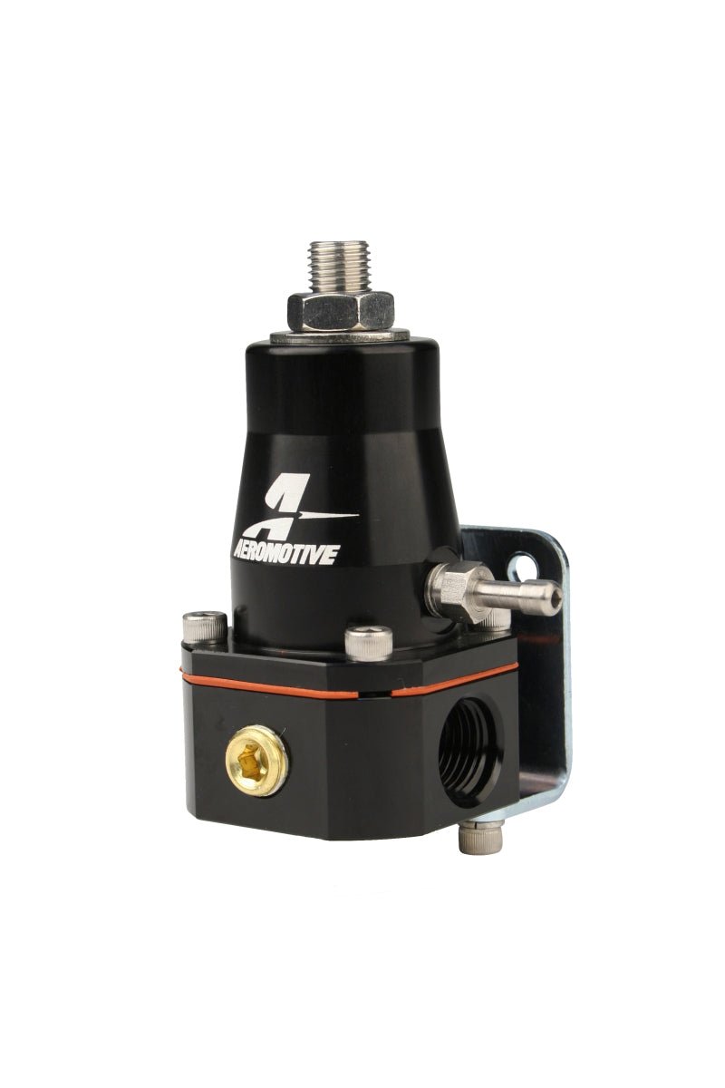 Aeromotive Adjustable Regulator Billet EFI Bypass - (2) - 6 Inlets/(1) - 6 Return - Black - My Store
